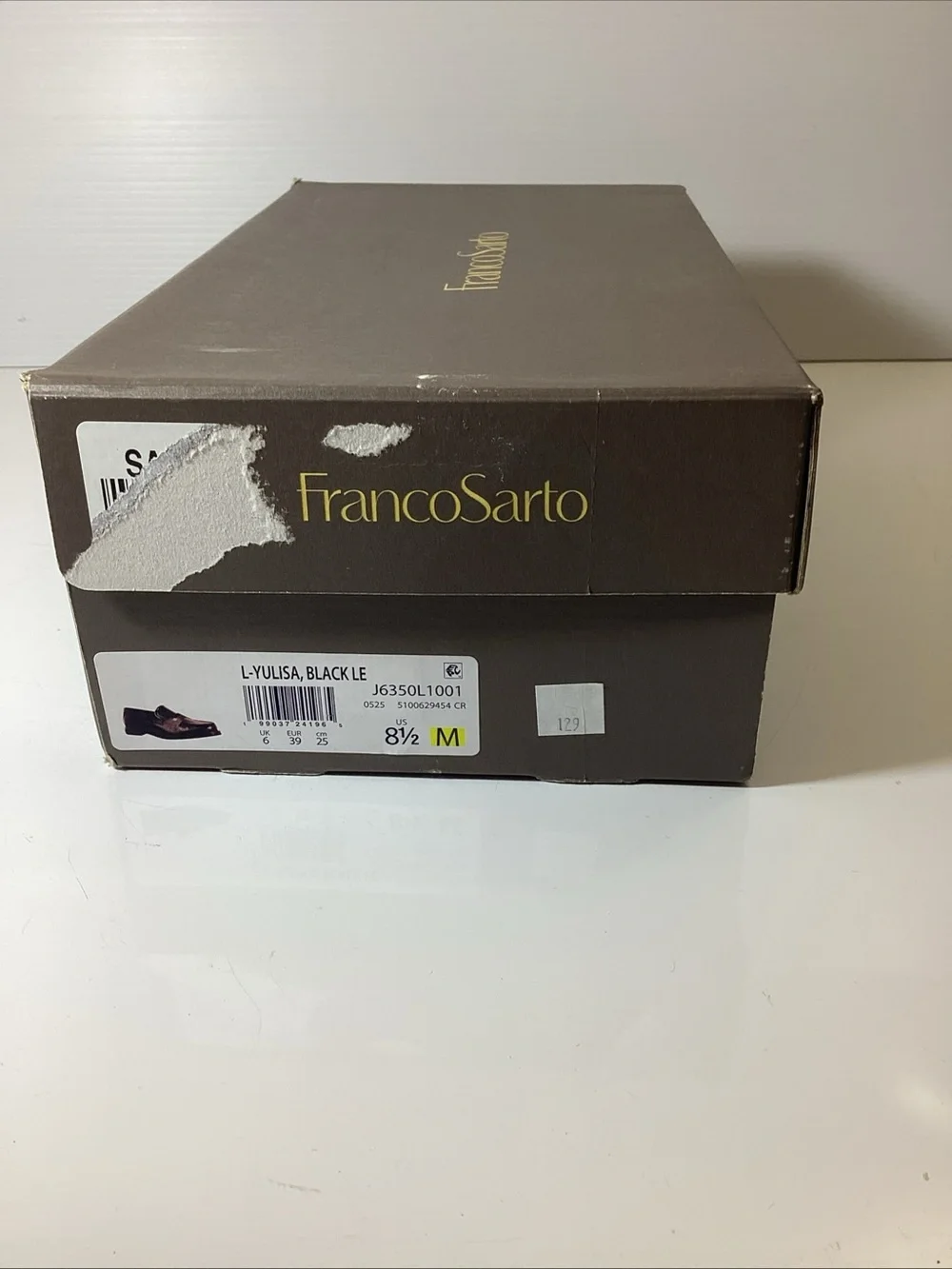 Franco Sarto Women's Yulisa Loafers in black leather